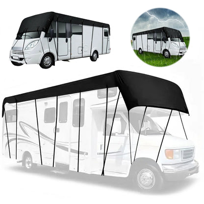 Oxford Cloth Weatherproof Large RV Roof Protector 8.5x3m All-Season