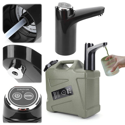 Wireless Auto Water Pump Tank USB Rechargeable