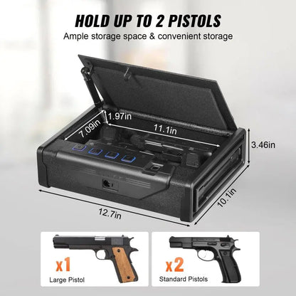 Quick Access Biometric Handgun Safe