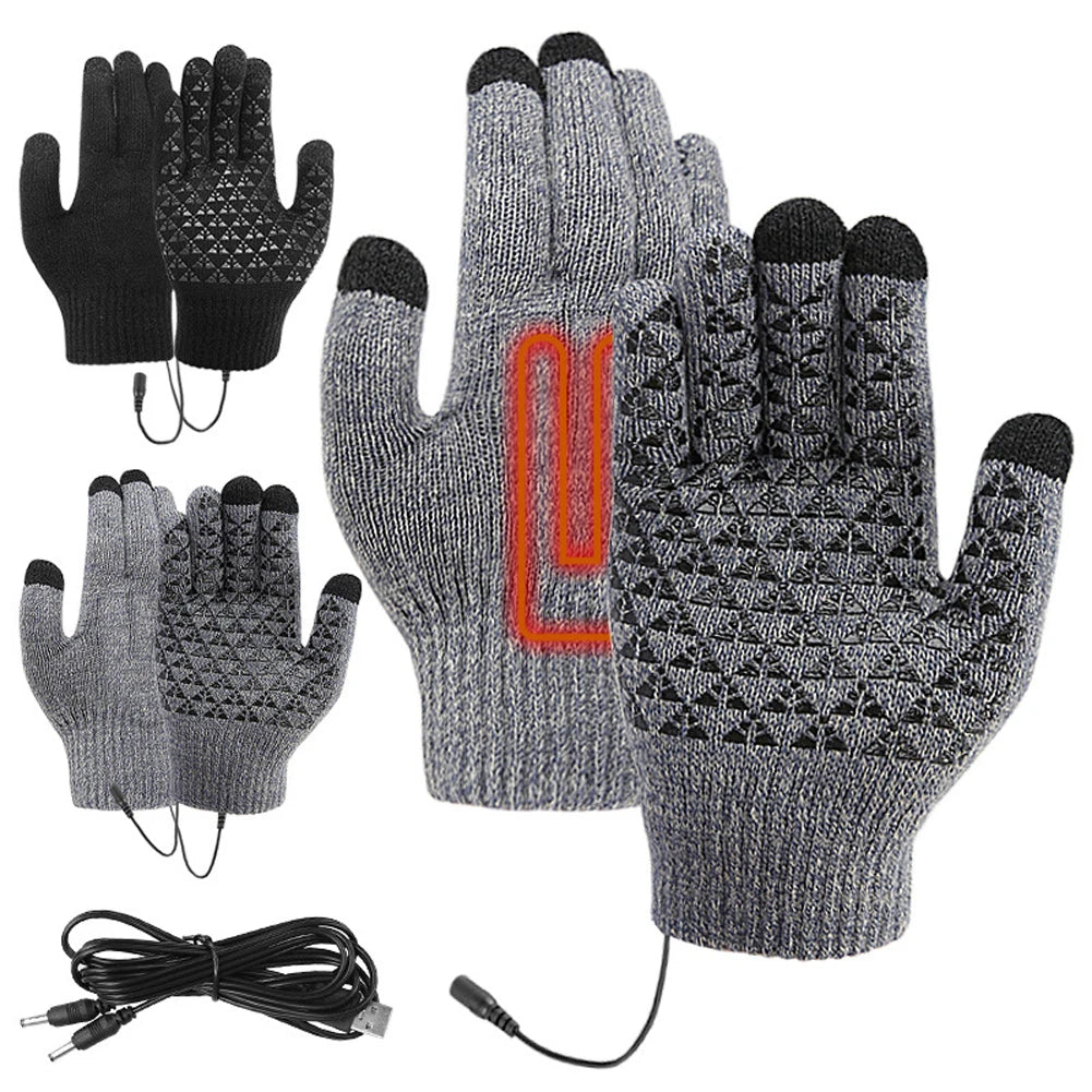 Electric Heated Touch Screen Gloves