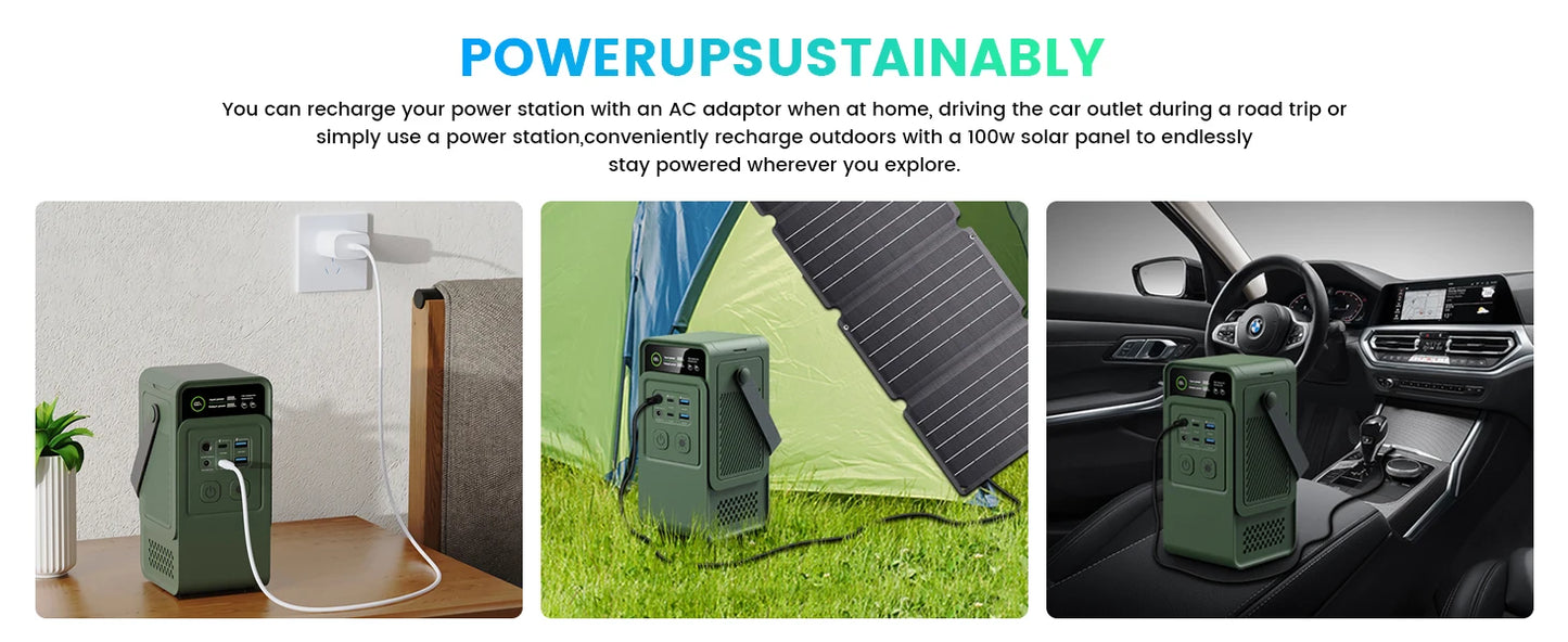 Portable Power Station 60000mAh Charger USB TYPE-C Port