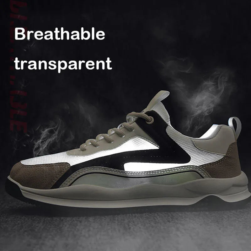 Outdoor Men's Comfortable Mesh Breathable Running Sneakers