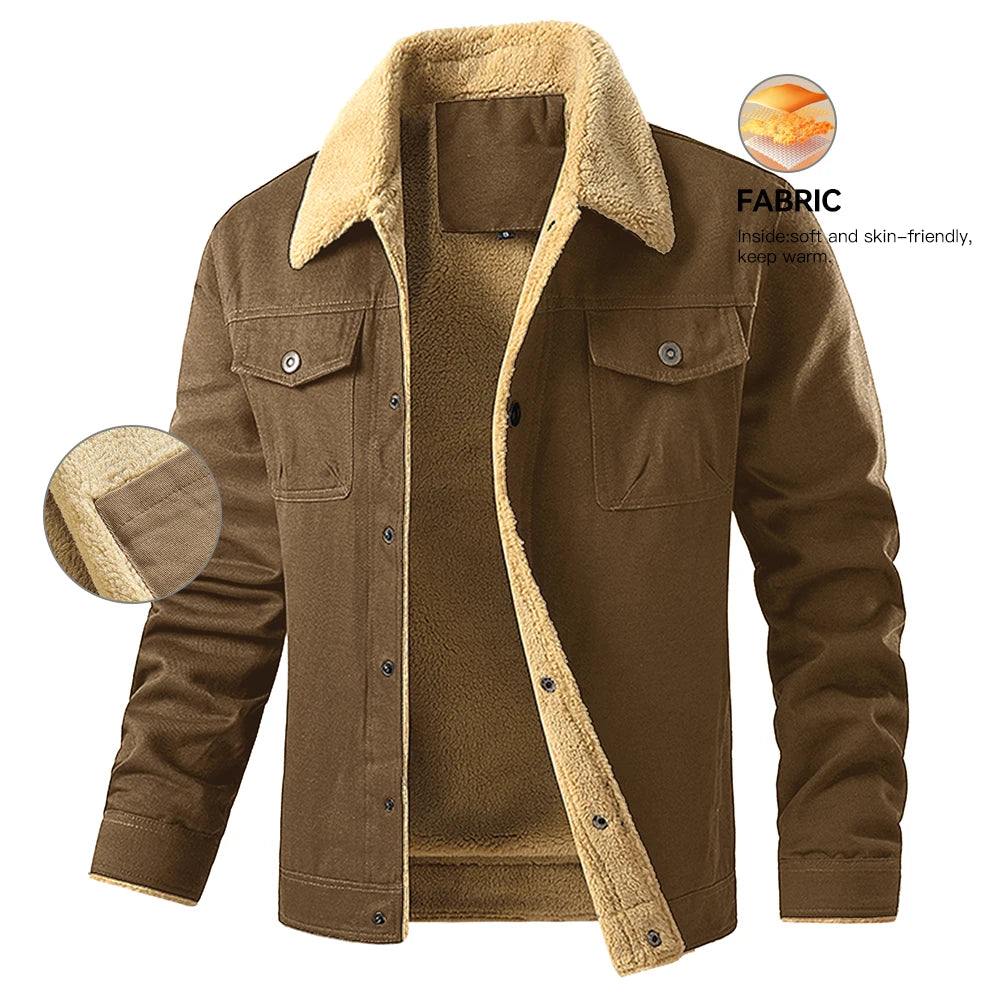 Warm Waterproof Fleece Lined High Quality Multi-Color Coat