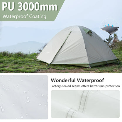 Ultralight  2 Person Double Layer Waterproof Portable Tent