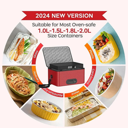 Mini Heated Lunch Box 12V 24V 110V9 240V