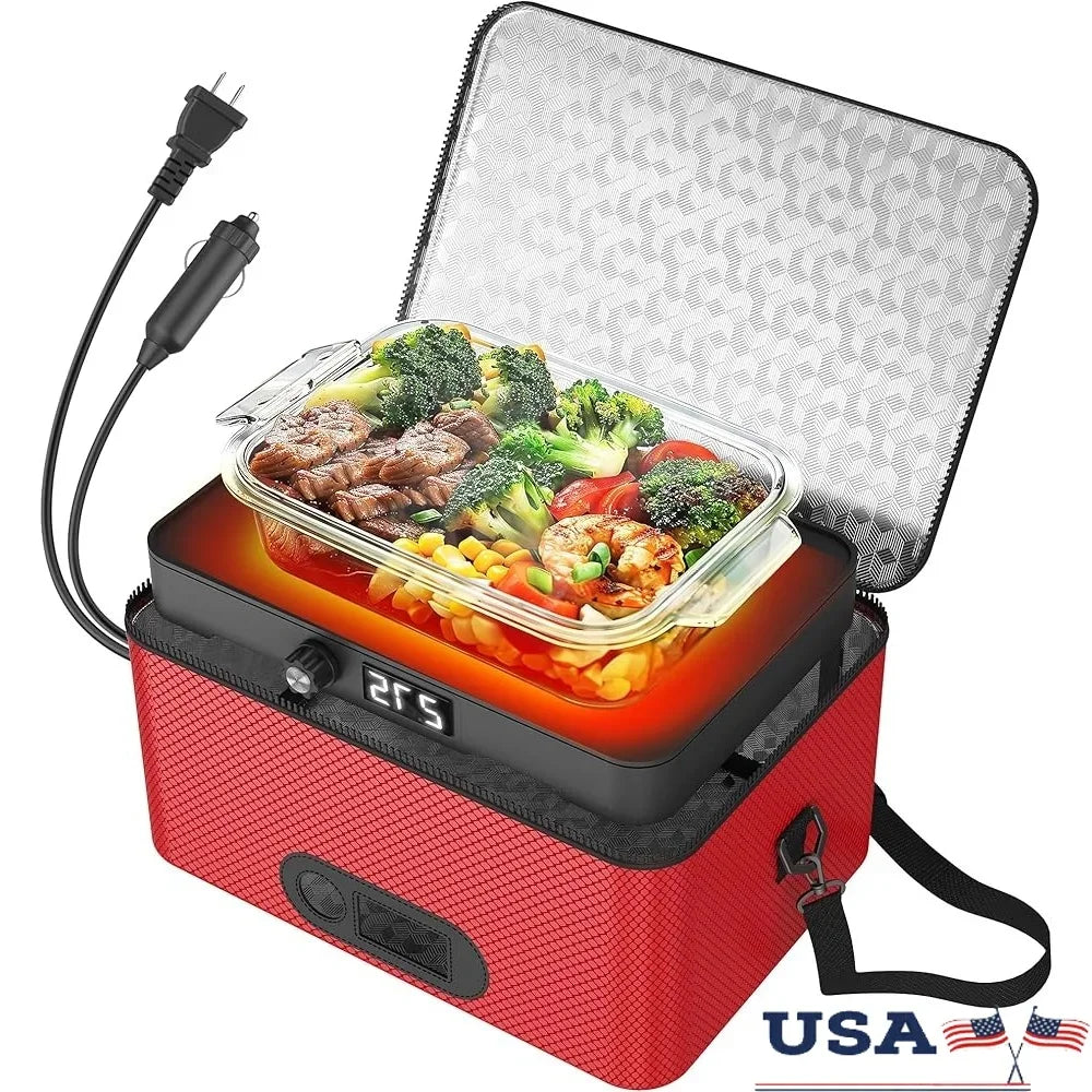 Mini Heated Lunch Box 12V 24V 110V9 240V