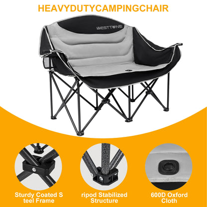 Oversized Outdoor Couch Double Folding Camping Chair