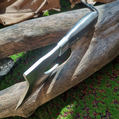 Wooden Handle Stainless Steel Blade Survival Axe