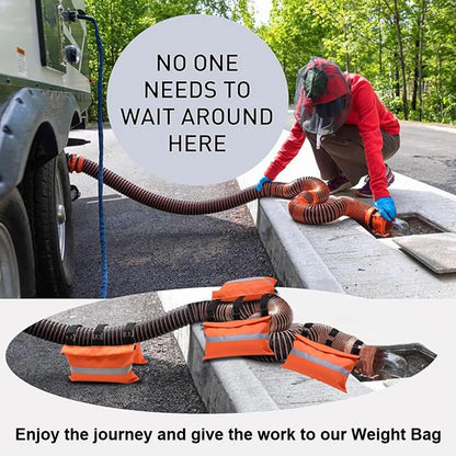 RV Sewer Weight Bag with Reflective Strip