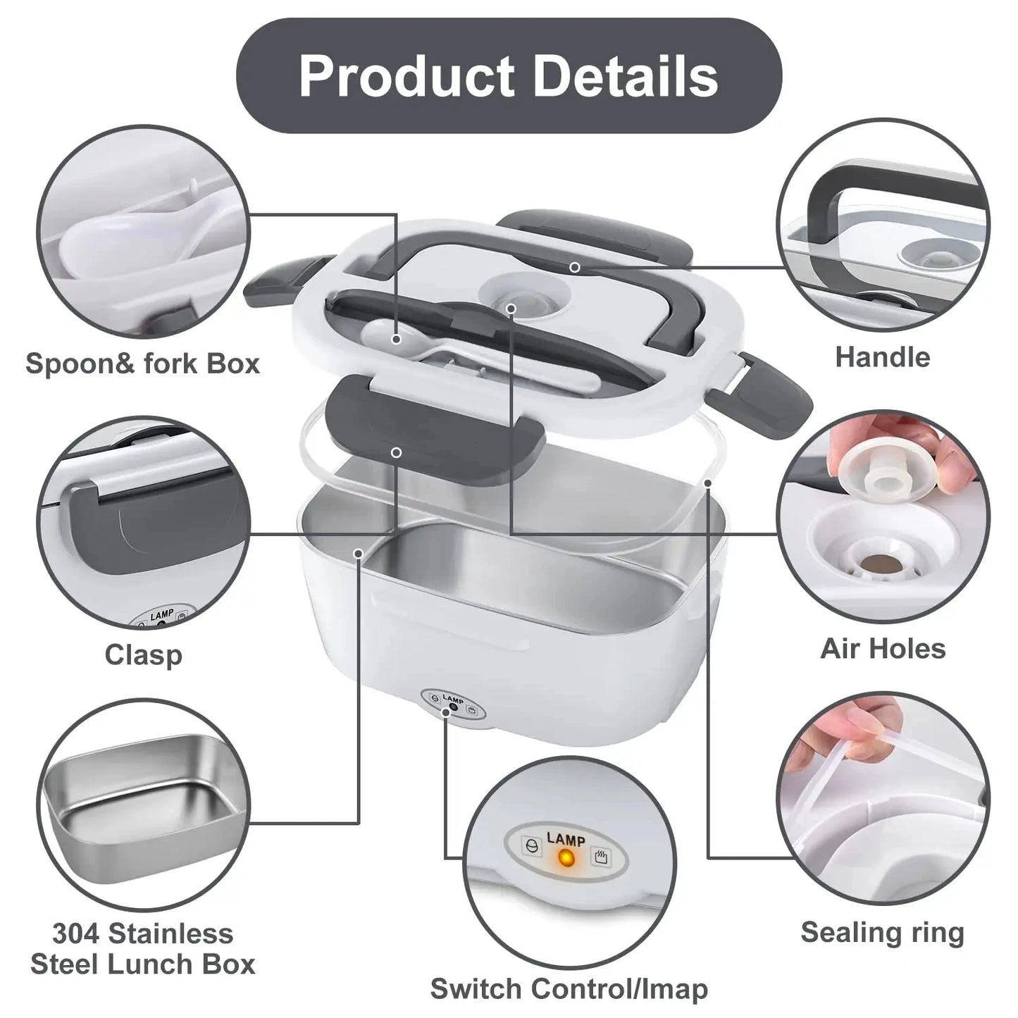 Portable Electric Lunch Box
