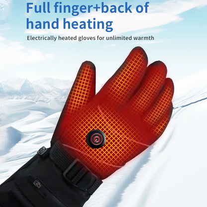 Thermal Heated Waterproof Gloves Touch Screen