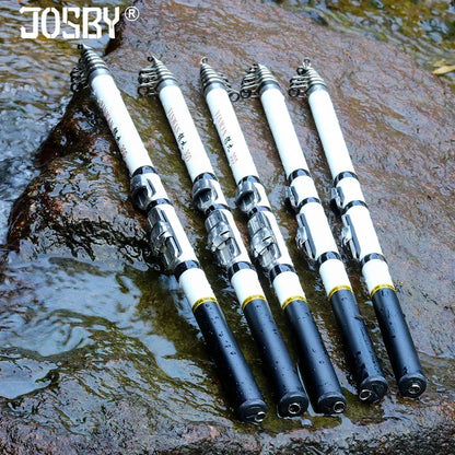Telescopic Carbon Fiber Mini Fishing Rod 3M 2.7M 2.4M 2.1M 1.8M 1.5M
