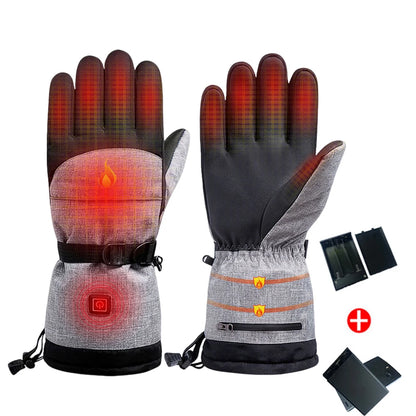 Thermal Electric Heating Gloves Anti-Slip Waterproof