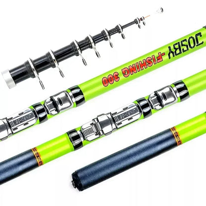 Telescopic Carbon Fiber Mini Fishing Rod 3M 2.7M 2.4M 2.1M 1.8M 1.5M