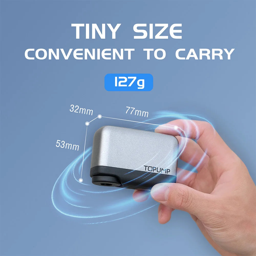 Portable Ultra Small 120PSI Battery Bicycle Pump