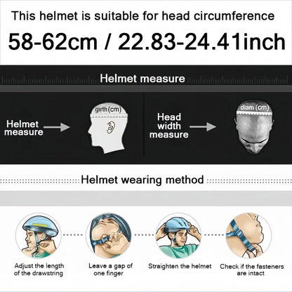 Ultra-lightweight Integrated Molding Bike Helmet
