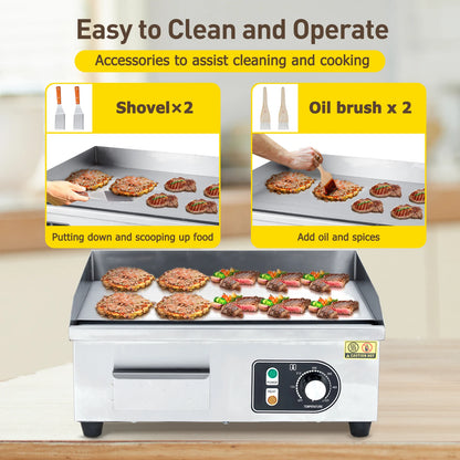 14 -Inch Electric Countertop Grill 3000W