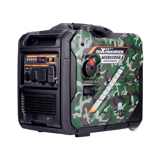 Inverter Generator 5.0KW Overload Protection AC DC USB Outlet Suitcase Generator