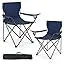2 Pack Camping Chairs with Fan