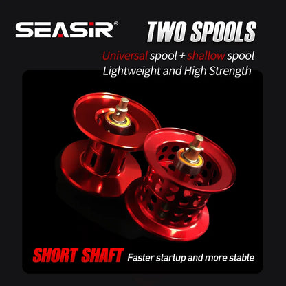 Baitcasting Fishing Reel 1 7.3:1 HS Ratio