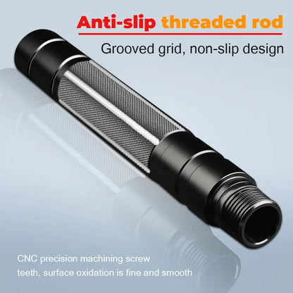 T-shaped Retractable Folding Stick for Outdoor Mountaineering Climbing Tool