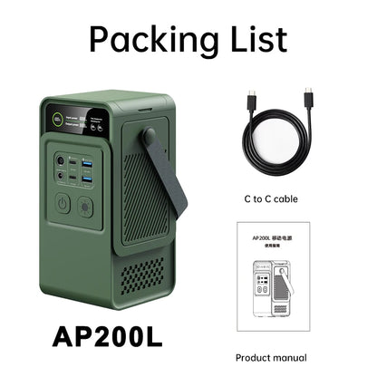 Portable Power Station 60000mAh Charger USB TYPE-C Port