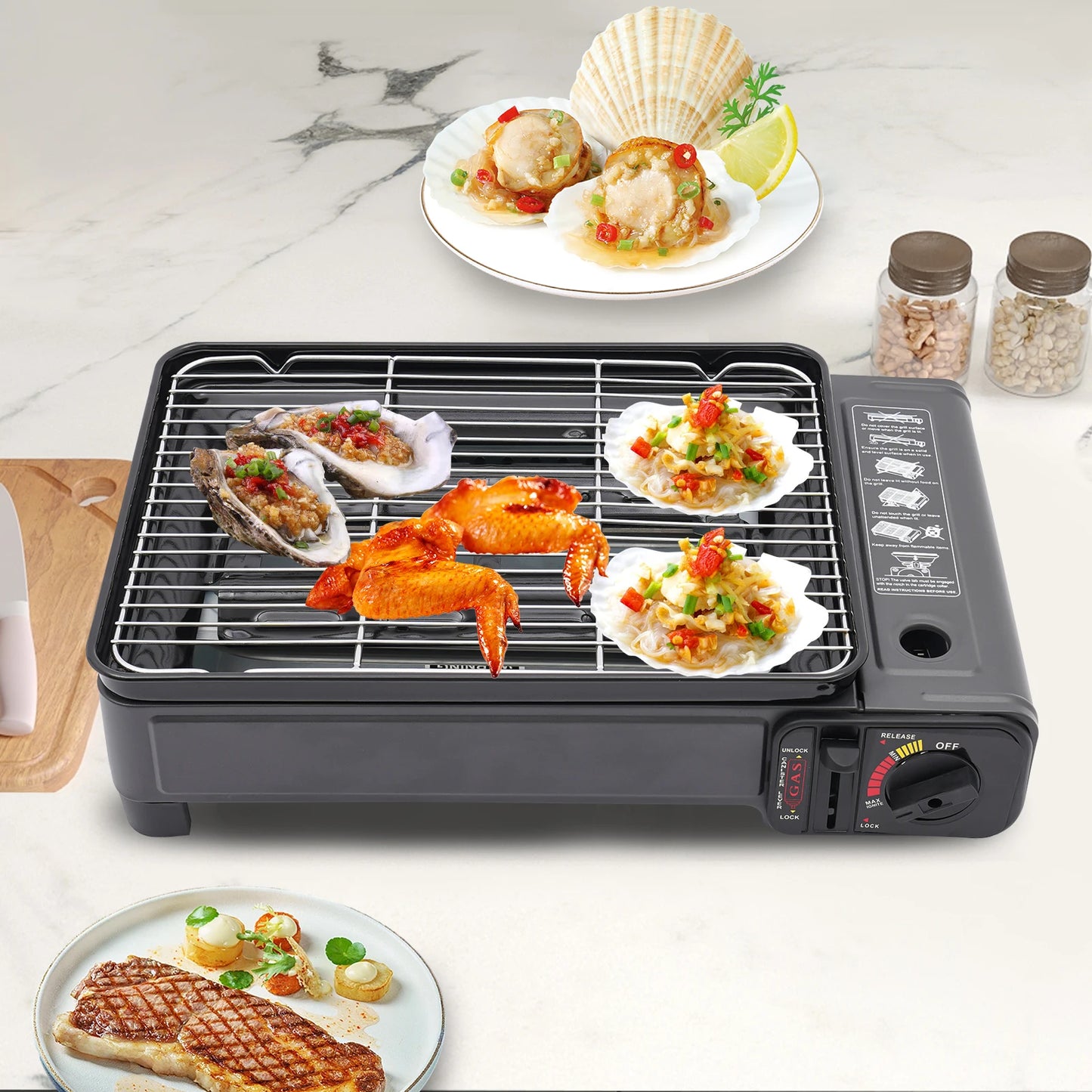 Portable BBQ Butane Grill