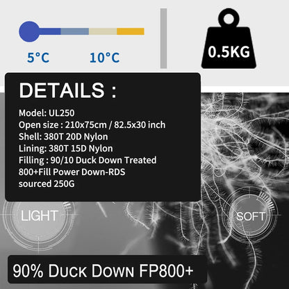 Ultralight Down Sleeping Bag