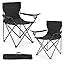 2 Pack Camping Chairs with Fan