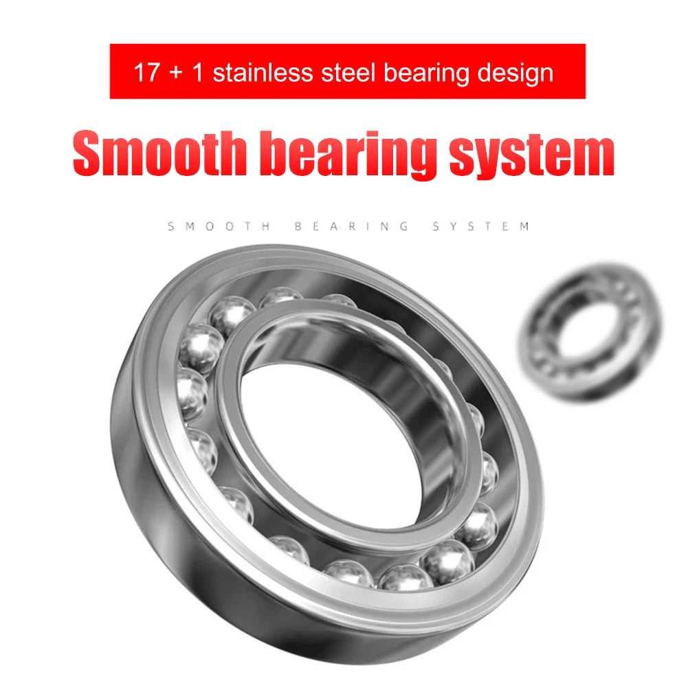 Stainless Steel Spinning Fishing Reel 17+1 Bearing Fixed Spool