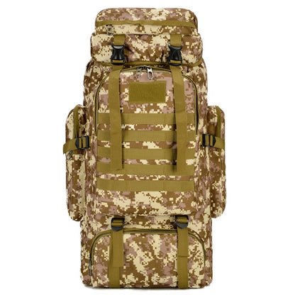 80L/600D Hiking Camping Waterproof Backpack
