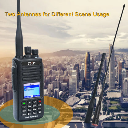 10W GPS IP67 Waterproof Record VHF UHF Dual Band Walkie Talkie