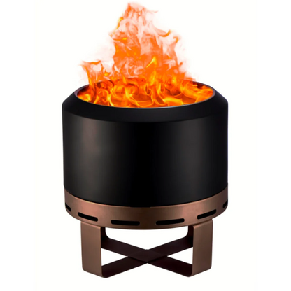 Outdoor Smokeless Fire Pit Stove 18''