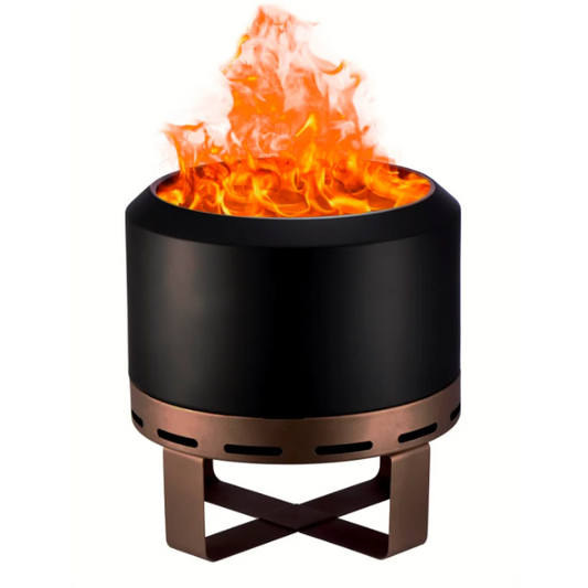 Outdoor Smokeless Fire Pit Stove 18''