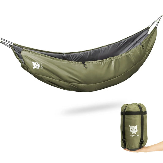 Single Insulated Under Blanket Hammock Sleeping Bag