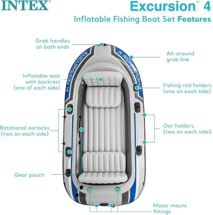 Excursion Super Tough PVC Inflatable Boat