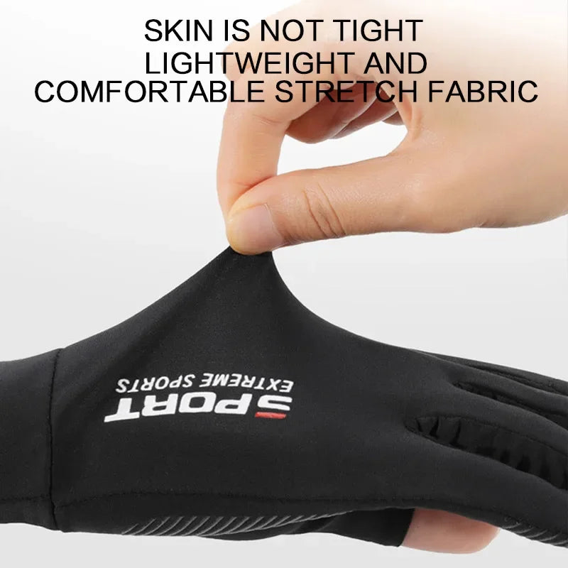Ice Cool Anti-UV Men Women Fishing Gloves