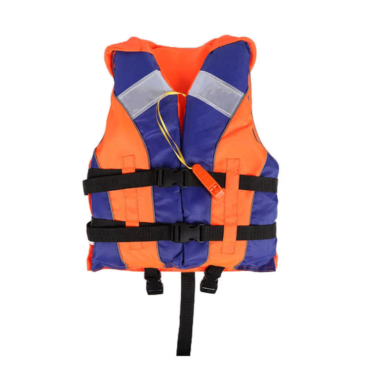 Life Jacket Wear-resistant with Whistle Reflective Strips