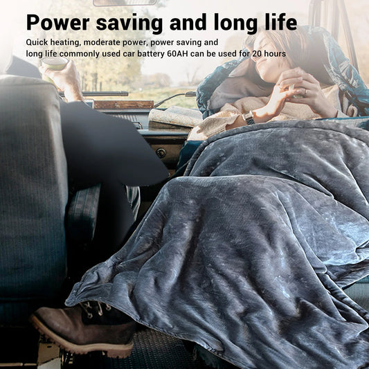 Fast Heating Portable Electric Blanket 12V 48W