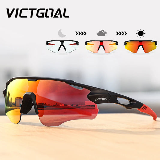 Photochromic Sunglasses UV400 Protection Bicycle Eyewear