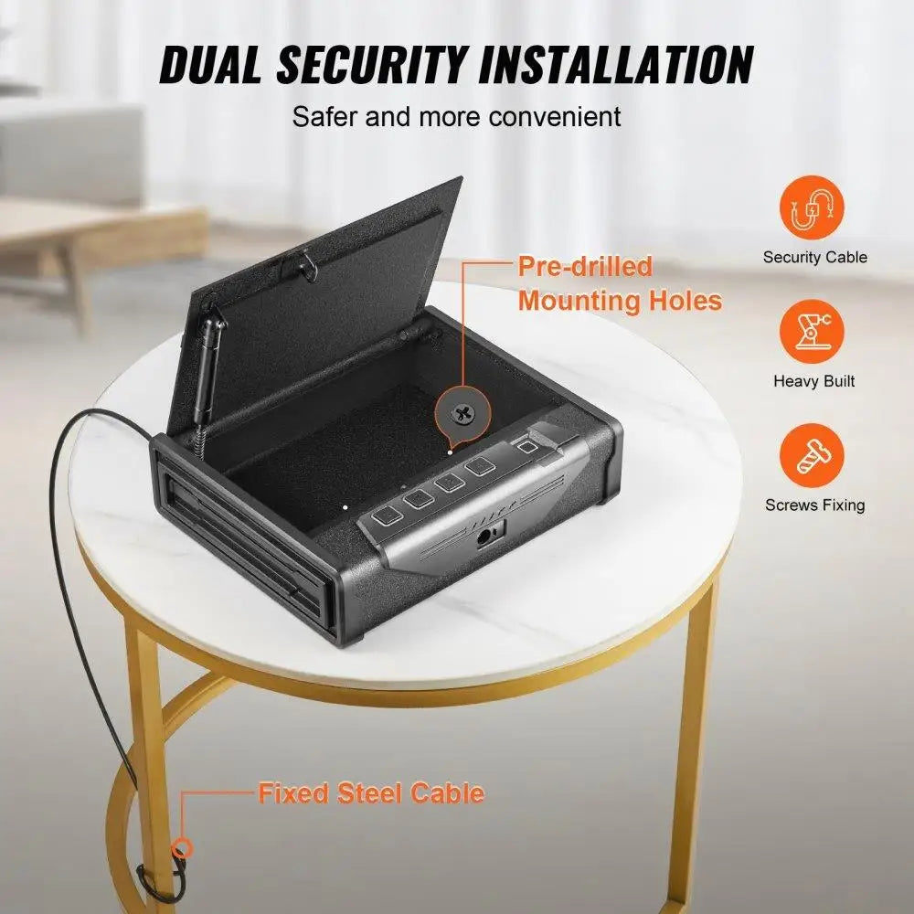 Quick Access Biometric Handgun Safe