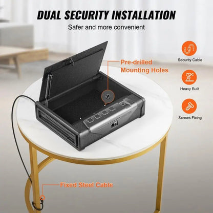 Quick Access Biometric Handgun Safe