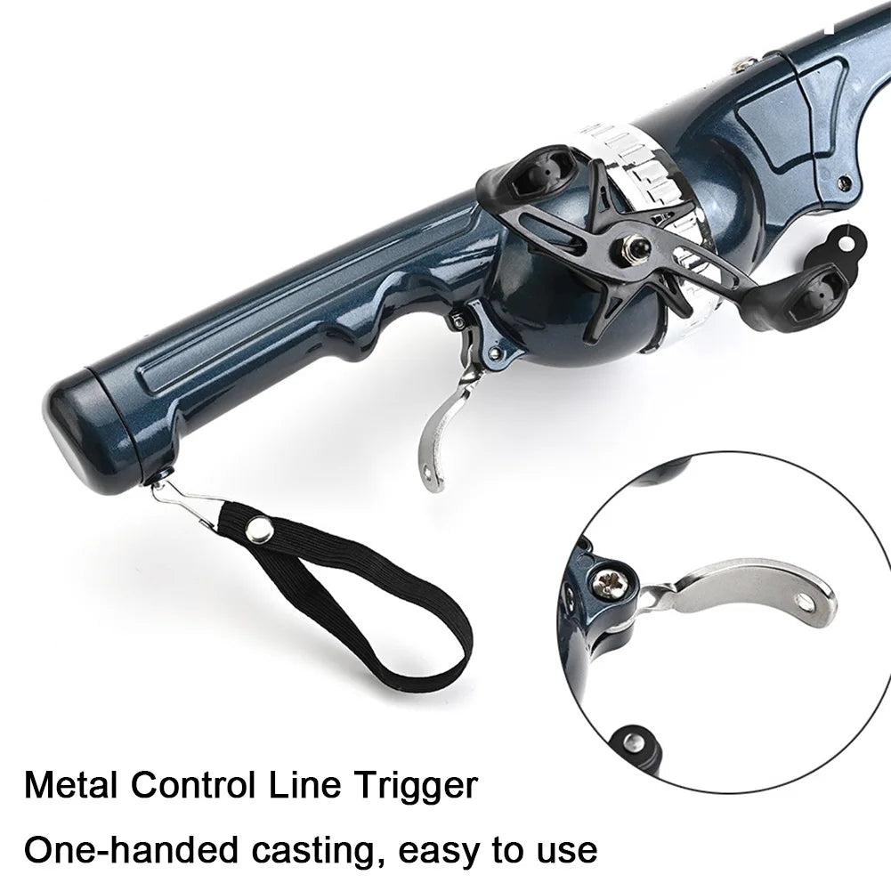 PortableTelescopic Fishing Pole with Reel