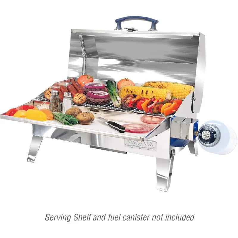 Marine-Grade Stainless Steel Barbecue Grill for Boats