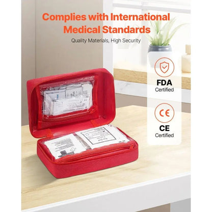 500-Piece Emergency First Aid Supplies Bag