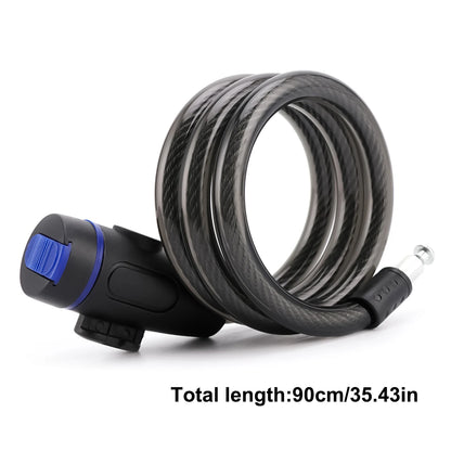 Premium Universal Bicycle Anti-theft Steel Lock