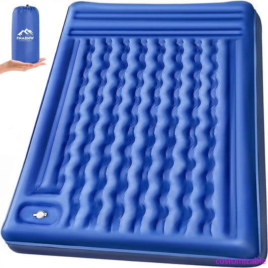 Double Sleeping Inflatable Pad4 Self Inflating 6'' Extra-Thick 2 Person