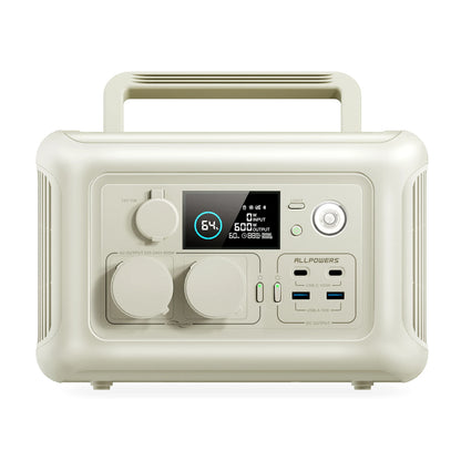 Portable Power Generator Station with Portable Solar Panel (option)