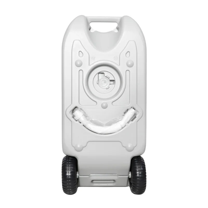 40L Portable RV Water Tank with Wheels