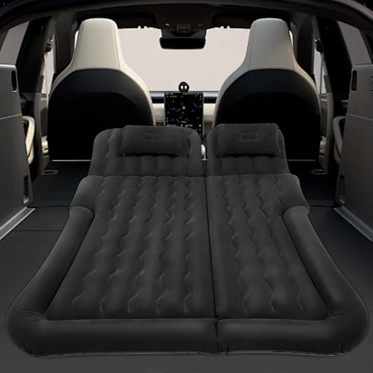 Thick Inflatable Queen Size Airbed with Built-in Pump